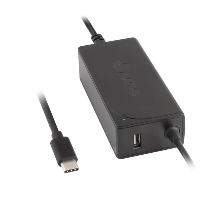 Chargeur Universel - NGS - W-65W - 65W - USB Type-C - Protection Contre Les Surtensions