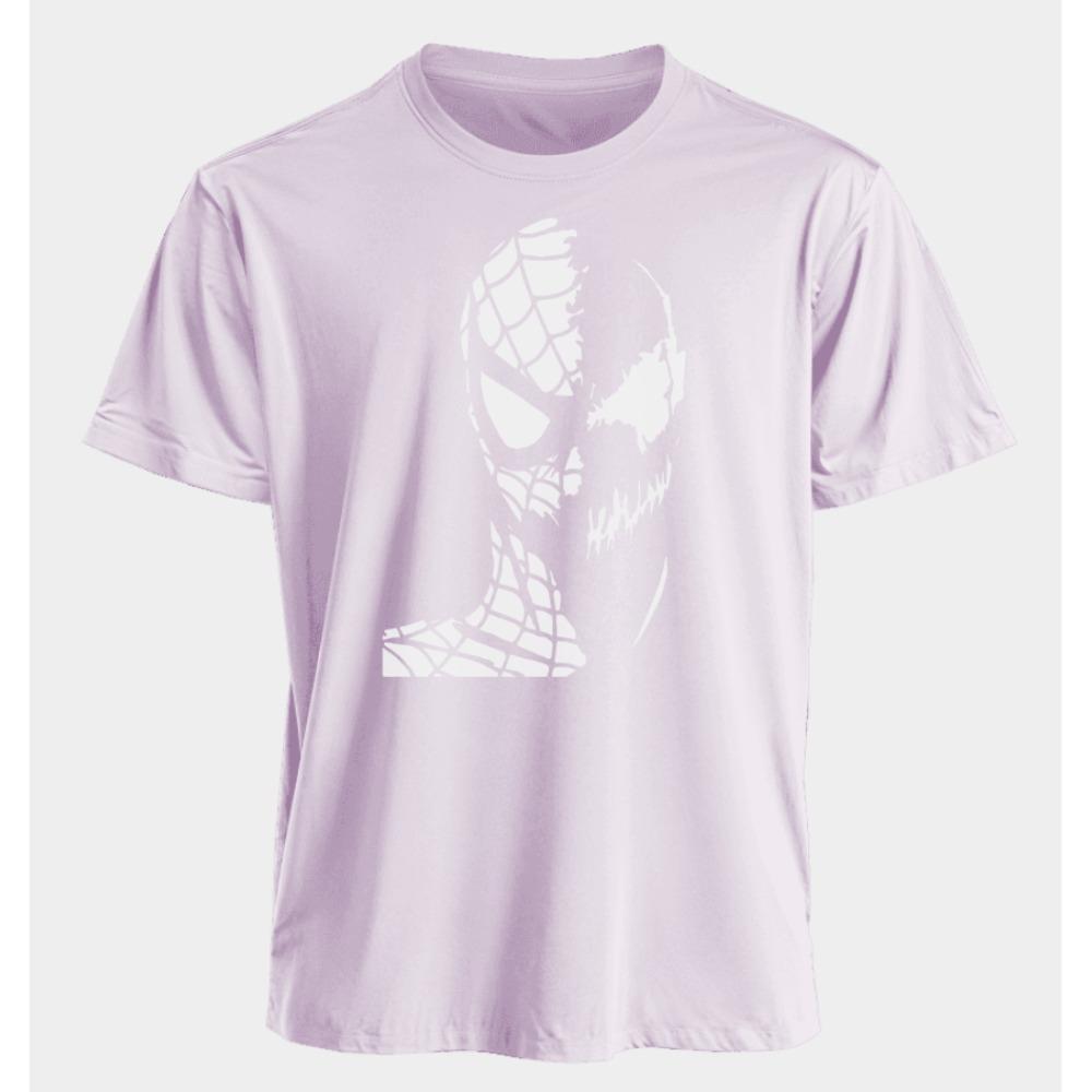 Men's T-shirt-Man Venom Summer American Spring and Autumn New Casual Retro Printed Sportswear Short-sleeved