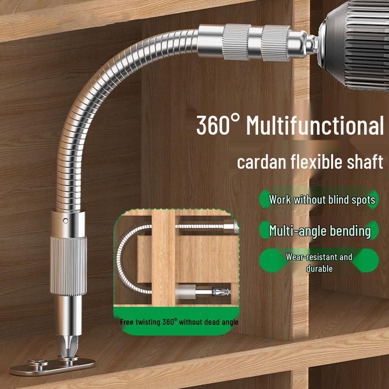 Universal Flexible Socket Extension Rod Screwdriver Adapter