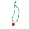 Girls Layering Glass Bead Necklace Fruit Inspired Jewelry Stackable Design Lightweight Gift Choice