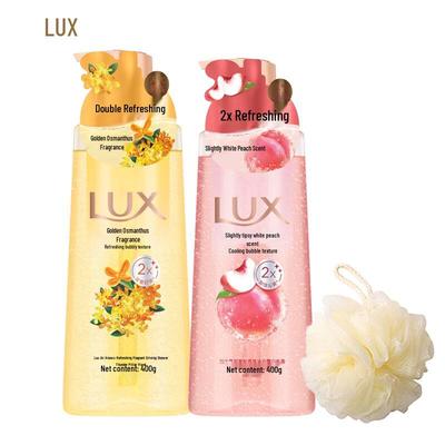 Bubble Refreshing Shower Gel Set - Golden Osmanthus & White Peach