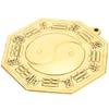 Copper Bagua Mirror with Eight Diagrams Design for Home Office Shop Decor Exorcism Craft Evil Spirits Ward Off Bad Luck Blessing