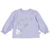 Girls' Cute Bunny Cotton Blend Long-Sleeve T-Shirt