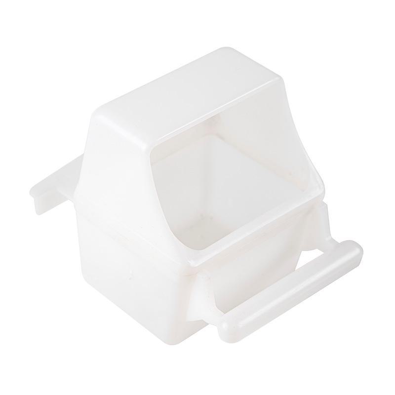 Hängender Papageienfutterspender mit großer Kapazität: Schwarzes Phönix Tigerfell Design für Vogelkäfige