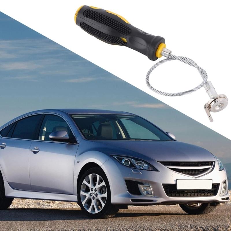 Anti Scald Magnetic Oil Drain Plugs Remover Tool Flexible Shaft Oil Drain Plugs Removal for Efficient Vehicle Maintenanc