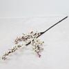 Artificial Red Plum and Peach Blossom Bouquet for Indoor Home Decoration