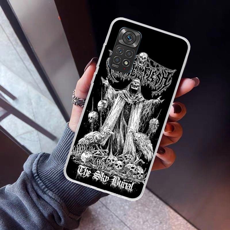 Satanic Goat Satan Devil Phone Case For Xiaomi Redmi Note 15 14 14S 13 12S 12 Pro Plus 11S 11 10S 10 4G Cover 11E 11T 5G Print F