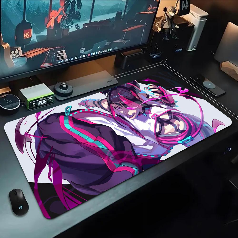 juri han Mouse Pad 500X1000 mm Large Gaming Mousepad Gamer XL Rubber Otaku Keyboard Pad Laptop Desk Mat