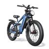 TIFGALOP ES28 Electric Bicycle 1000W Motor 48V18AH Top Speed 32mph Adult E- Bike 26'' Fat Tire Mountain Off Road Electric Bike