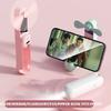 Mini Electric Fan USB Folding Handheld Stand Portable Desktop Mobile Phone Simple Charging Camp Students Summer Accessories