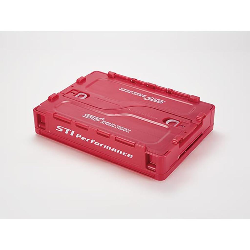 SUBARU STI Container S CHERRY RED [Genuine Subaru] [Folding Size] Ver.