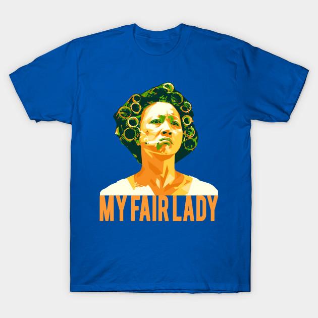 

Мужская черная футболка с принтом My Fair Lady Печать на трансферной бумаге без вырезания Хлопковая футболка S королевский синий