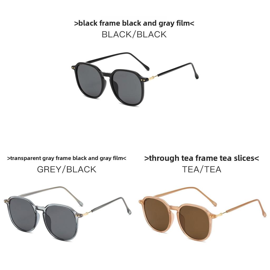 Retro Brown Sunglasses For Women With Uv400 Protection And Oversized Frames For Casual Outings