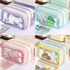 Portable Large Capacity Pencil Case Beauty Bag Cosmetic Storage Bag  Kids Children