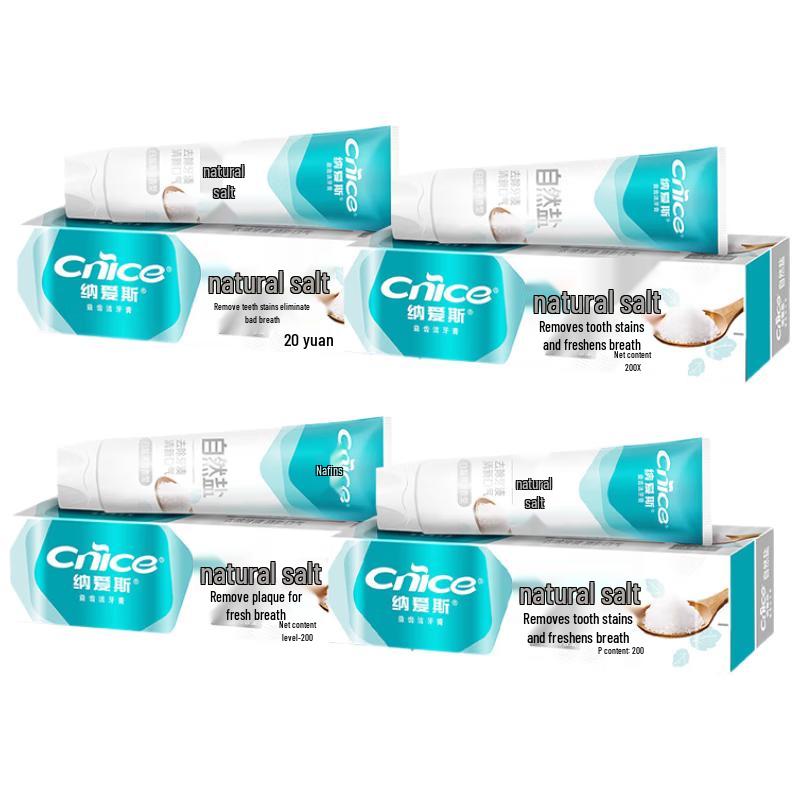 

Nice Natural Salt Whitening Toothpaste