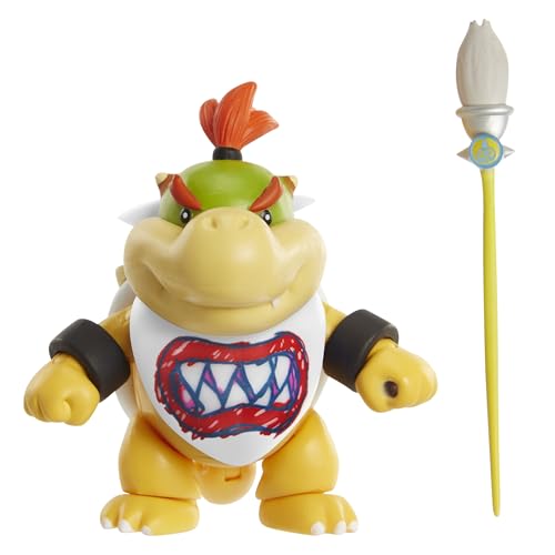 Sanei Boeki Super Mario Figure Collection Plus Bowser Jr. with Brush FCP-006