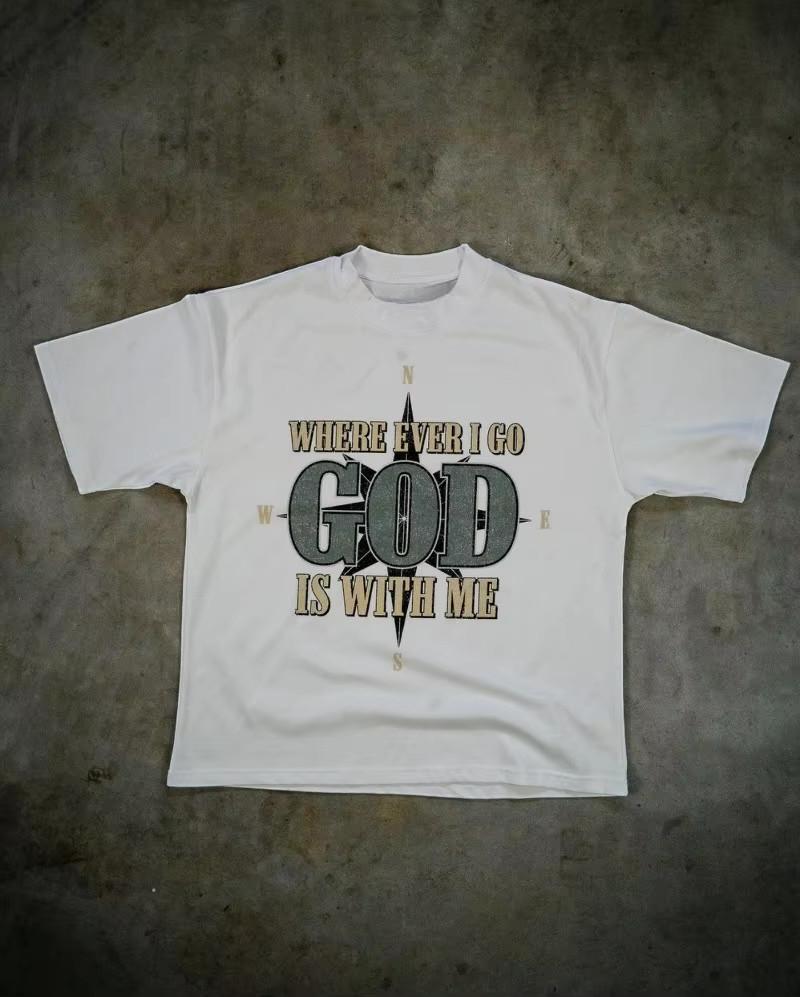 Christian Jesus God Graphic T Shirt Faith Bible Verse Unisex Cotton Tee 3XL