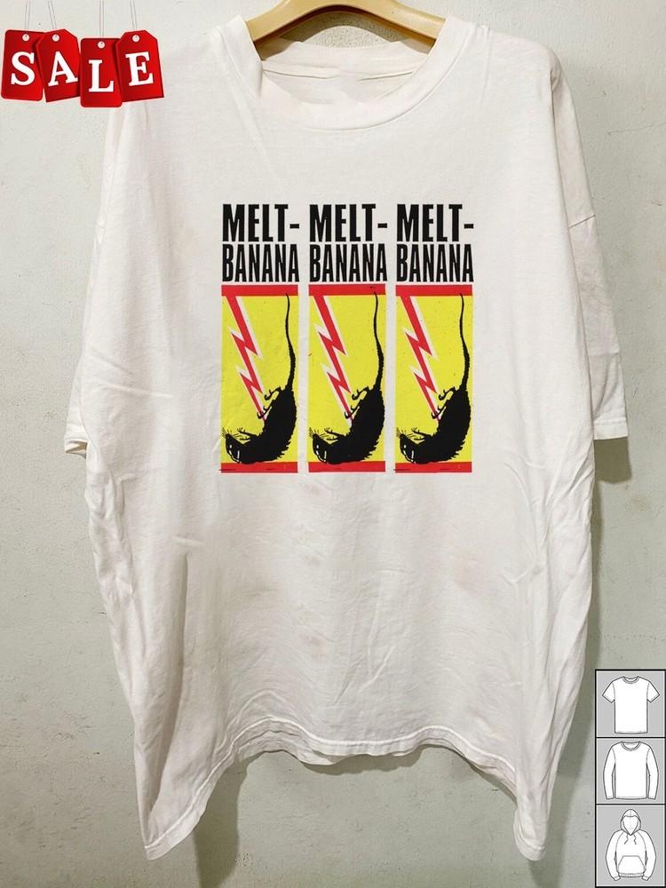 New Melt-Banana Band Poster Album Concert Cotton Gift For Fans JM257 Unisex T-Shirt