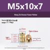 M1-M10 Knurled Brass Heat Insert Nut for Injection Molding