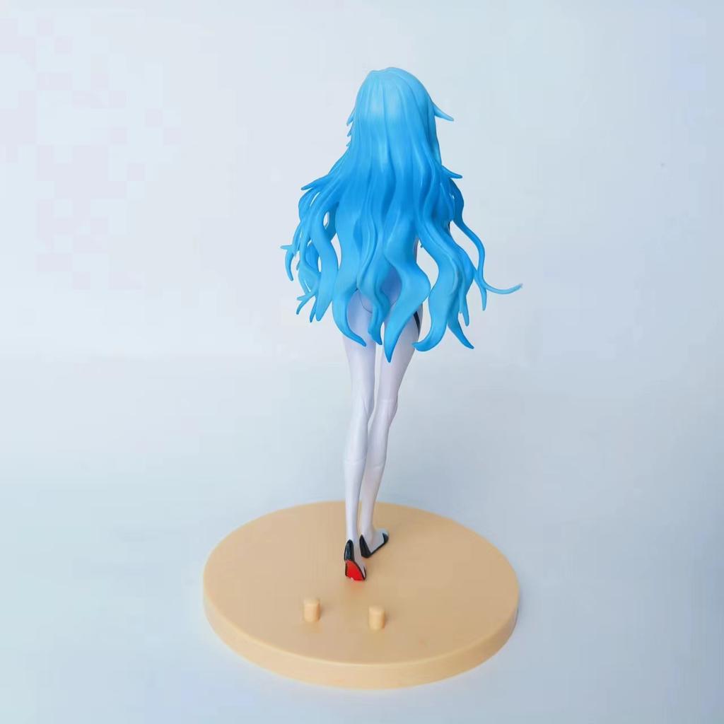 3 Stück EVA Ayanami Rei PVC Actionfiguren - Neu auf Lager Anime Figur Spielzeug Premium Schreibtischornamente für Geburtstags- und Weihnachtsgeschenk