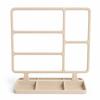 Beige Jewelry Organizer for Earrings and a Dressing Table Stand