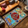 2026 New Style Illuminati All-Seeing Eye Carpet Rug for Living Room Bedroom Home Sofa Decoration,Kids play Non-slip Floor Mat