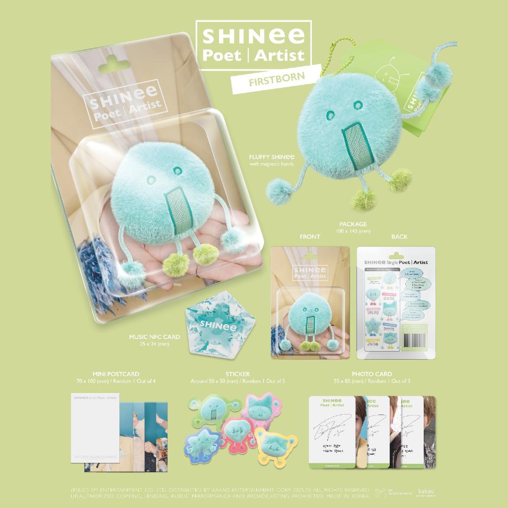 

SHINee Поэт l Артист Сингл Альбом Пушистая версия SHINee First Born ver.