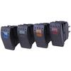 Waterproof Bar Rocker Toggle Switch Car Boat Marine Rocker Switch Button 12V 220V LED Light Lamp 4pin on Off DPST Switch 1PC Battery Switches5