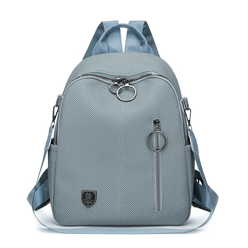 Retro Backpack, Women s Large Capacity Backpack, College Style Travel Bag, Fashionable Splicing Backpack