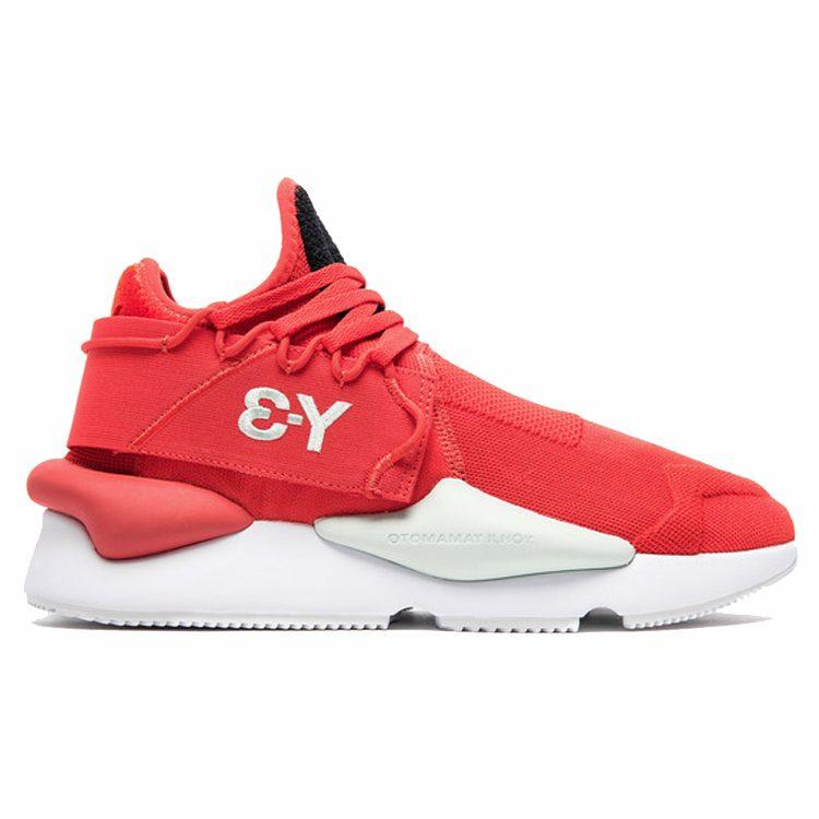 Y 3 Kaiwa Knit Slip Resistant Lightweight Non Slip Lightweight Mid Top Casual Shoes Men's F97420