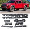 8pcs Car Logo ABS Covering Tacoma V6 SR5 Trunk Car Door Tailgate For Tacoma Covered Vehicle Label 4X4 Limtrd Accessories