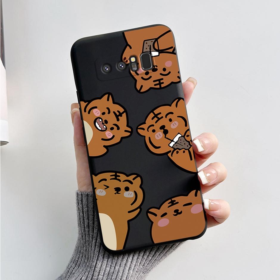 Cases For Samsung Galaxy Note8 Protection Back Covers Soft Silicone Cases For Samsung Note 8 Fashion Cartoon Printed Phone Coque