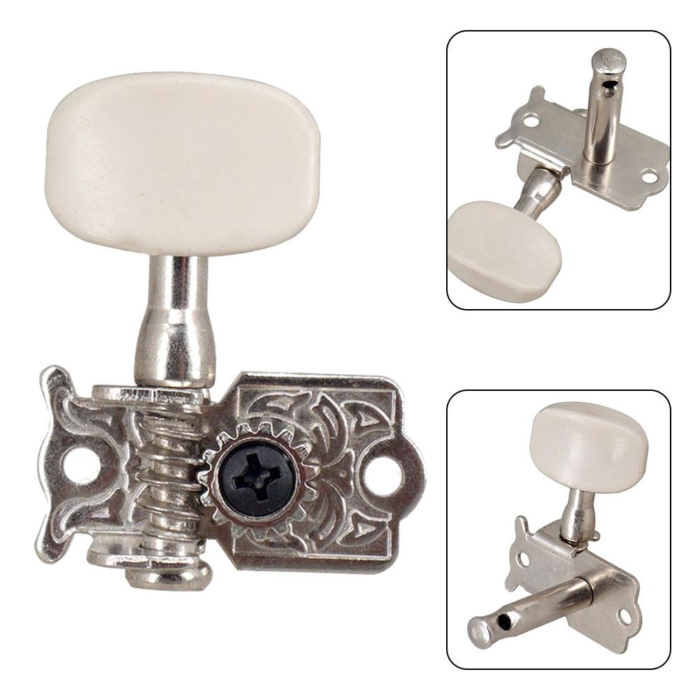 

Сменный набор колков для настройки гитары, серебряный тюнер для струн, 6 шт.