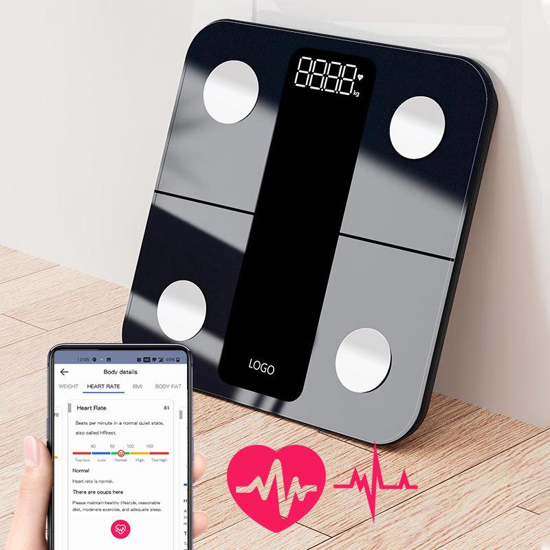Electronic Scale Body Fat Scale Human Body Professional Electronic Scale Household Girls High-precision Smart Bluetooth