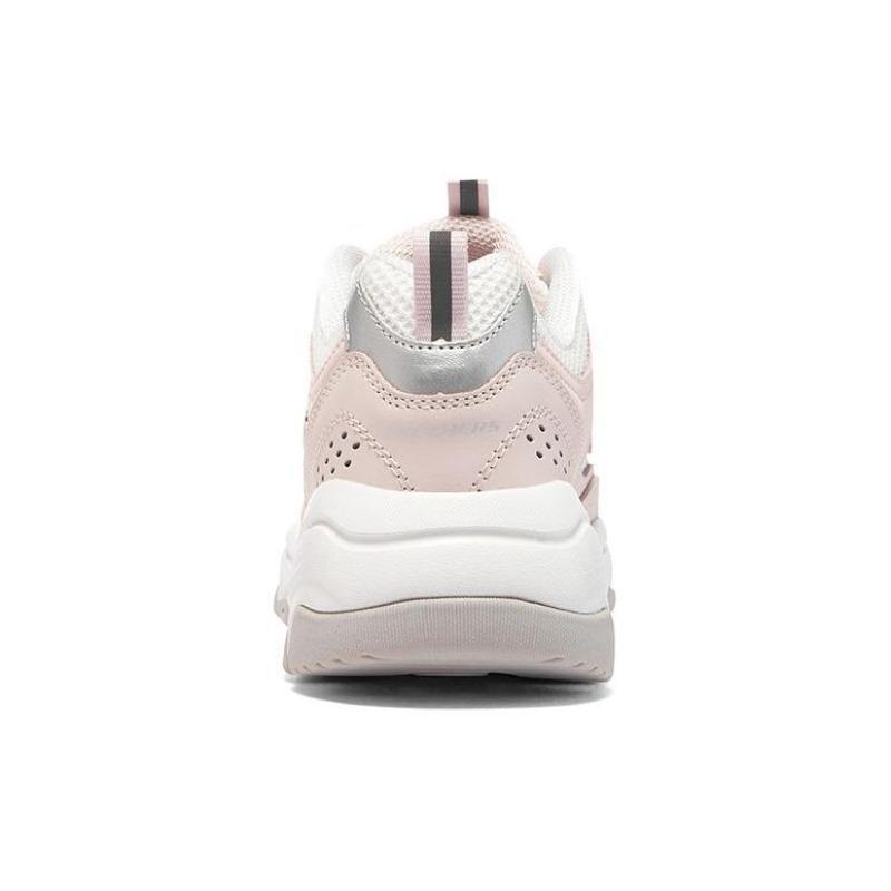 Skechers I-Conik Women Fabric Synthetic Leather Retro Low Casual Shoes Light Pink 8730065-LTPK