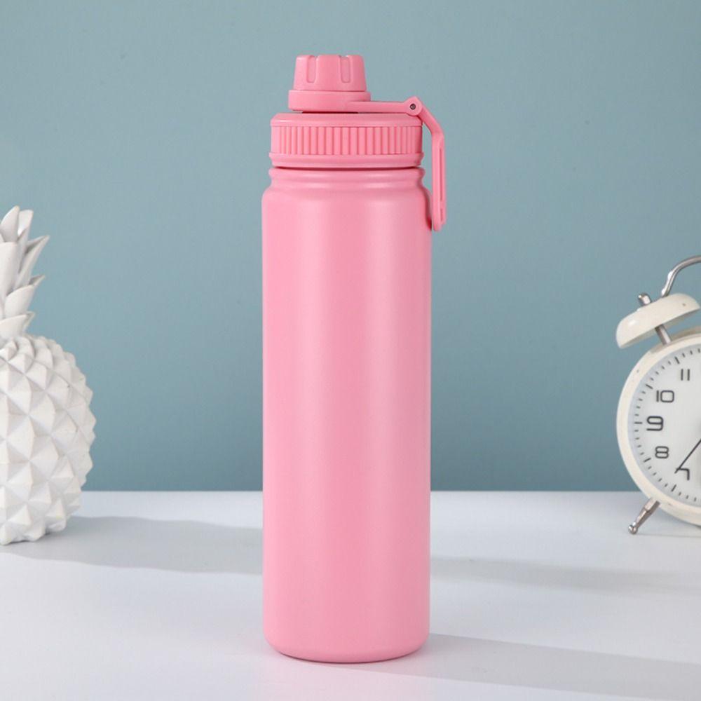 800ml Insulated Water Bottle Stainless Steel Insulated Tumbler Outdoor Cup Thermos Cup  Office