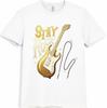 Electric Guitar T Shirt Rock N Roll Rock Music Band Lover Tee Shirt