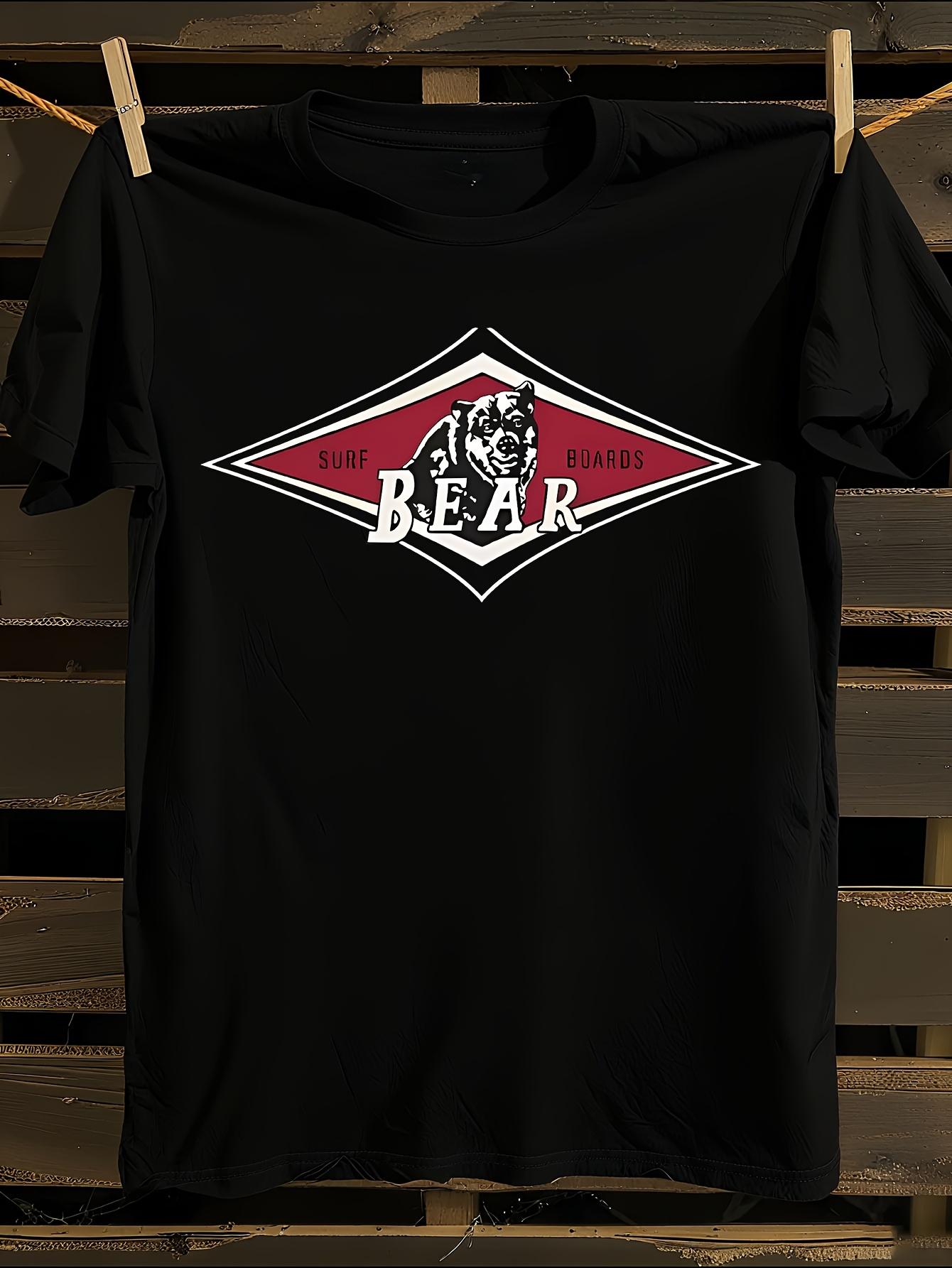 Vintage Surf Bear Big Wednesday Cult Classic Logo T-shirt XXXXL