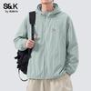 Baleno Men's Breathable UPF 50+ Sun Protection Hooded Jacket