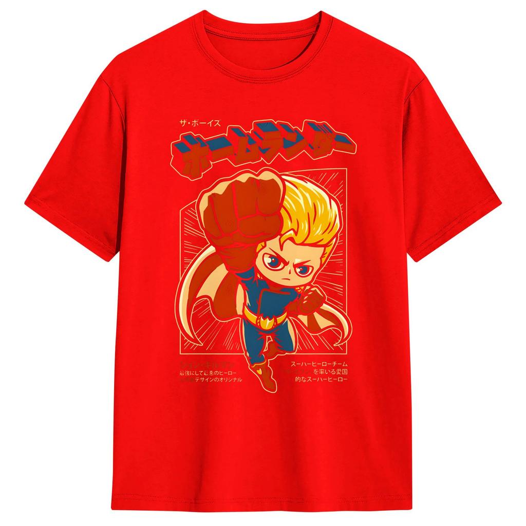 Homelanders T Shirt Unisexs Cotton Leisure Tshirts O Neck Chibi Tees Short Sleeve Clothing New Arrival