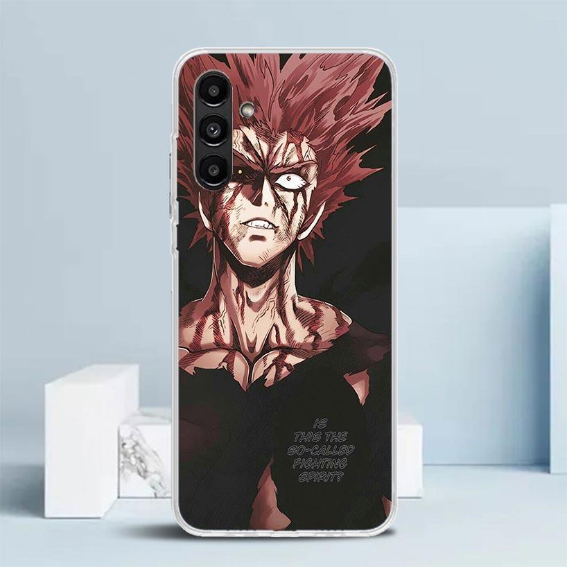 One P-Punch-Man Garou Phone Case For Samsung Galaxy A17 A37 A57 A16 A15 A14 A13 A56 A55 A54 A53 A36 A35 A34 A33 A26 A25 A24 A23