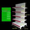Reinforced Multi-Layer Display Rack for Snacks, Stationery, and Convenience Items - Single/Double-Sided for Supermarkets and Pharmacies