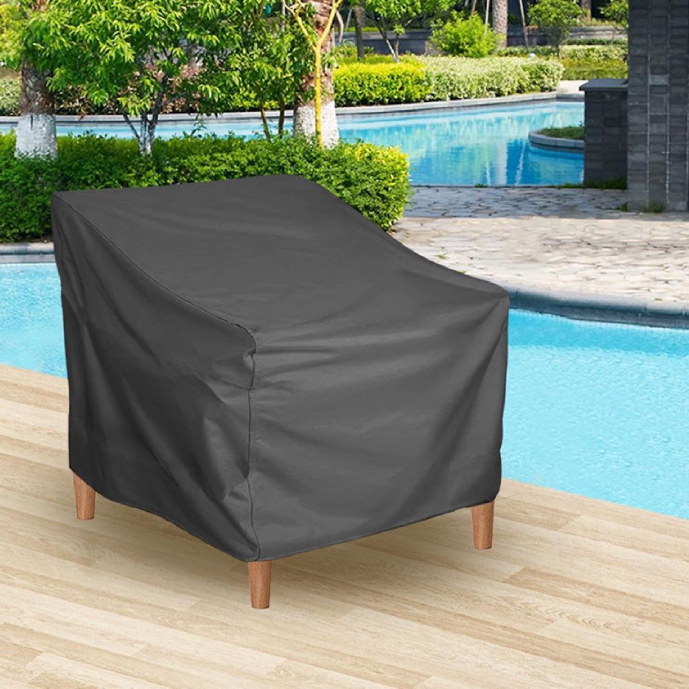 Polyester Patio Chair Cover Dust Resistant Lawn Chair Cover Outdoor Furniture Cover Patio