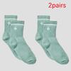 4 Pairs Cotton Female Yoga Sports Sock, Medium Long Socks, Pilates Fitness Sports Four Seasons High Quality Women's Yoga Sock