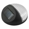 SOL0694 Solar garden lamp, black plastic lamp, 11.3 x 11.3 x 4.5