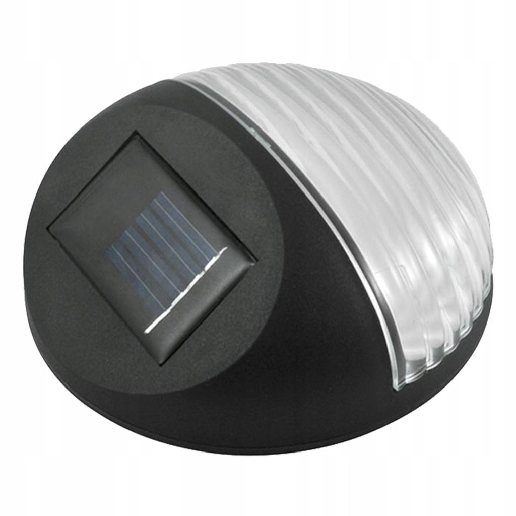 SOL0694 Solar garden lamp, black plastic lamp, 11.3 x 11.3 x 4.5