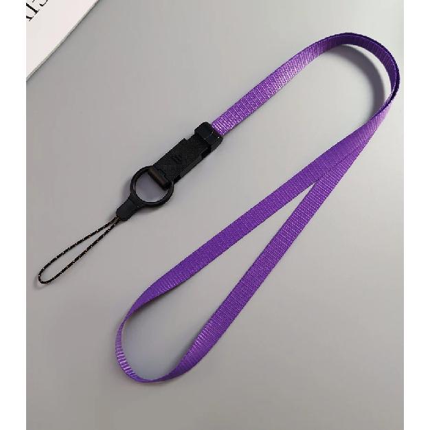 Mobile Phone Lanyard Hanging Neck Rope Men's and Women's Broadband Slip Buckle Chain Key Card Set Universal Long Sling Lanyard