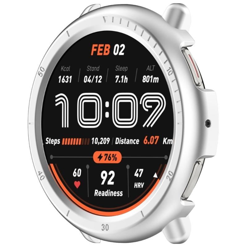 Semi Enclosed PC Protective Case Suitable For Active 2 A2437 Smartwatch Hollowed Out Design Easy Access To Screen&Button