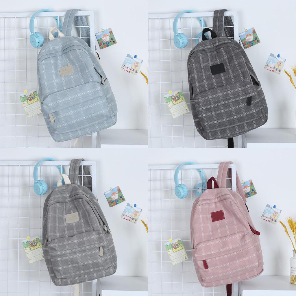 Minimalist College Student Backpack With Breathable Oxford Fabric For Teens And Adults