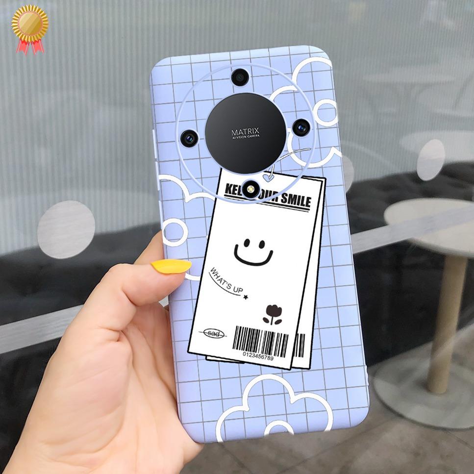 Luxury Case For Honor X9a Soft TPU Capa COOL New Cute Animal Painted Back Coque For Honor X9a X8A X7A 9XA 8XA 7XA  Bumper Bags